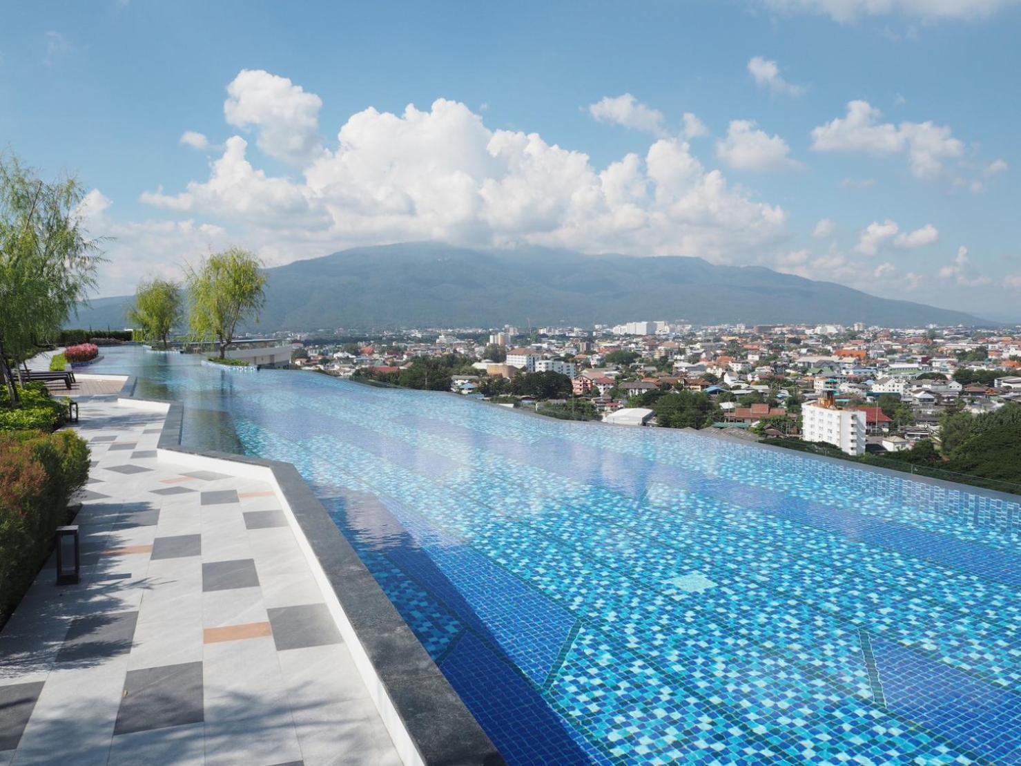 Luxury Condo Astra Sky River Condo Čiang Mai Exteriér fotografie
